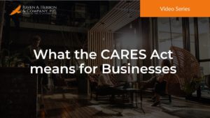 What the CARES Act Means for Business