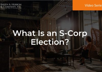What Is an S-Corp Election?